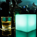 LED Color Changing Cube Night Light Glow Lamp Table Bar Decoration (15cm) Newly