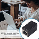 RJ45 Coupler Female to Female Ethernet LAN Cable Joiner Extender Plug Connector