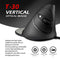 ZELOTES 3200DPI Gaming Mouse Upright Wired 6 Button LED Desktop Game Mouse
