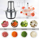 Electric Stainless Steel Meat Grinder Chopper Mincer Food Cutter Sausage Maker