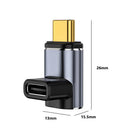 USB4.0 40Gbps 8K 60Hz PD 100W 24Pin Magnetic Type-C Adapter for Thunderbolt