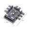 PC Speed Controller Adapter 3-level 12V Power Supply Cooler for 8-way Fans