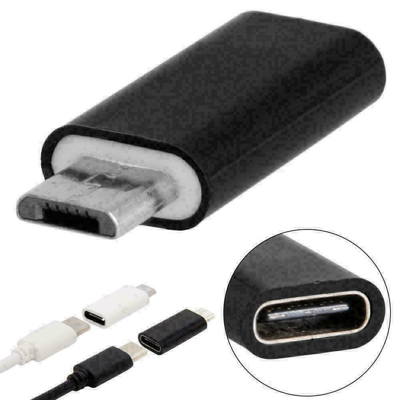 Hot USB 3.1 Type C Female to Micro USB Male Adapter U6B0 J4D8 Converter V2E0