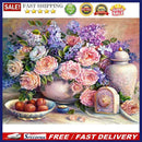 5D DIY Diamond Painting Kits Desktop Flowers Full Square Drill Wall Decor A