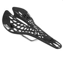 Plastic Bike Hollow Saddle Seat Cushion for Outdoor MTB Cycling (Black) Newly