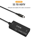 For Sega Saturn HD Console Adapter SS to HDMI-Compatible Converter w/ USB Cable
