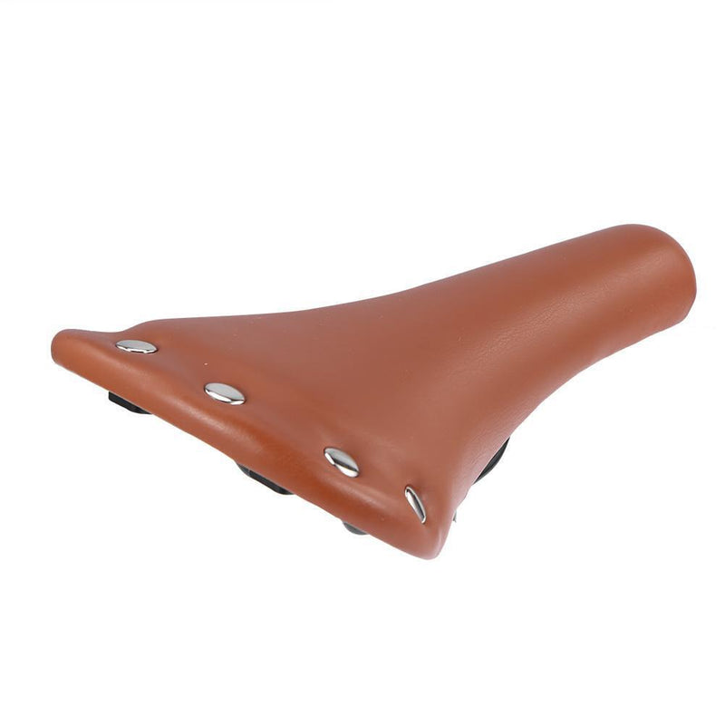 Bicycle Saddle Leather Soft Bike Seat Cover Mat MTB Bike Cushion (Brown) Newly