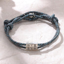 Rope Braided Bracelet Lover  Friendship Bracelet Rope Alloy Couple Bracelet