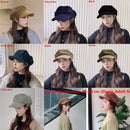 Fiddler Hat Casual Artist Painter Hat Octagonal Cap Beret Hat Mariner Cap