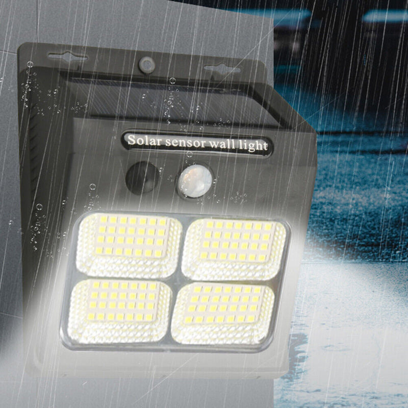 LED COB Solar Lights Outdoor Motion Sensor Waterproof Street Wall Lamps (D)