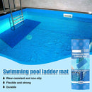 Blue Pool Ladder Mat - Pool Step Pad Wear-resistant & Non-slip Durable Cove