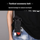 MOLLE Tourniquet Pouch Holder EMT Shears Scissors EDC Belt Pouch (Black)