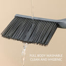 Soft Cleaning Brush - Long Handle Bed Sheets Debris Cleaning Brush (Pink)