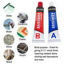 2pcs AB Metal Repairing Adhesive Super Glue Iron Steel Wood Ceramic Sealing