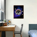 5D Kit Rhinestone Pictures DIY Space Astronaut Full Round Drill Diamond Paint