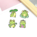 Funny Brooch Cartoon Animal Brooch Cute Badge Cute Frog Enamel Pins Lapel Pins