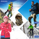 Winter Warm Cycling Fleece Hood Cap Windproof Face Neck Balaclava (Black)