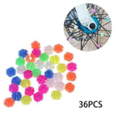 Bicycle Bike Wheel Plastic Spoke Bead Children Kids Clips Decoration C8V5