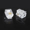 100X 4 Pin RJ11 RJ-11 6P4C Modular Telephone Phone Crystal Plug Connector