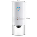 Electric Coffee Grinder USB Rechargeable Auto Cafe Beans Grinding (White) Newly