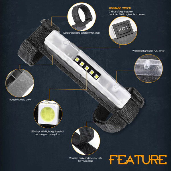 UTV Interior LED Roll Cage Light Courtesy Light for UTV ATV Polaris RZR Can-A