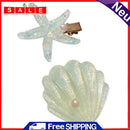 2pcs/set Irregular Sea Star Shell Headwear Women Bang Hairpin Ponytail Hair Clip