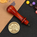 25mm Christmas Wax Seal Stamp Cartoon Head DIY Retro Sealing Decor (SD052) Newly