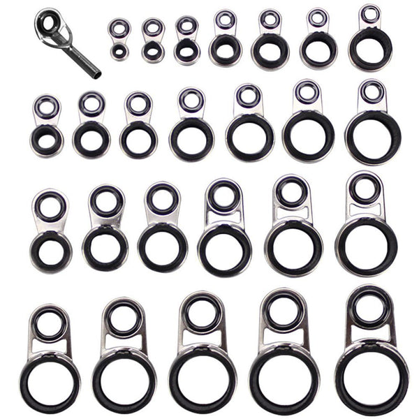 Eye Ceramic Ring Tip Repair Kit Fishing Rod Guide Tackle Box Accessories