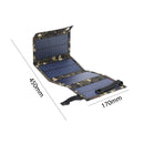20W 5V USB Foldable Solar Panel Portable Waterproof For Mobile Phone Outdoo