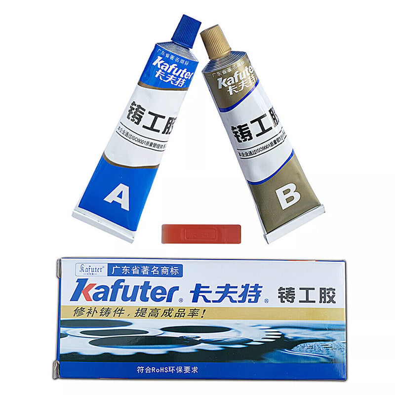 2pcs Iron Steel Water Tank Auto Radiator A+B Metal Repairing Adhesive Super