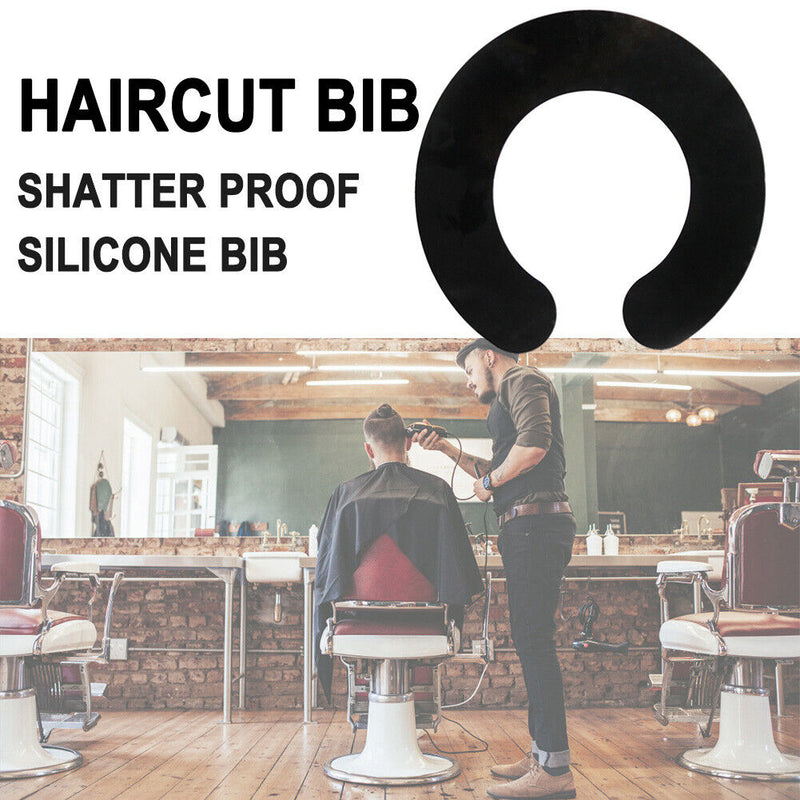 Silicone Pad Haircut Neck Foldable Necklace Durable Shoulder Pad for Salon Home