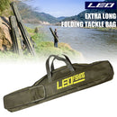 Large Capacity Military Backpack Cylindrical Case Bag Rucksack Fishing Gear Bag
