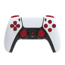 For DualSense Replacement Button Full Set for PS5 Controller Parts (Red)