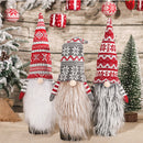 Xmas Exquisite Forest Old Man Wine Bottle Cover Red Wine Cap Dress Up (C) Newly