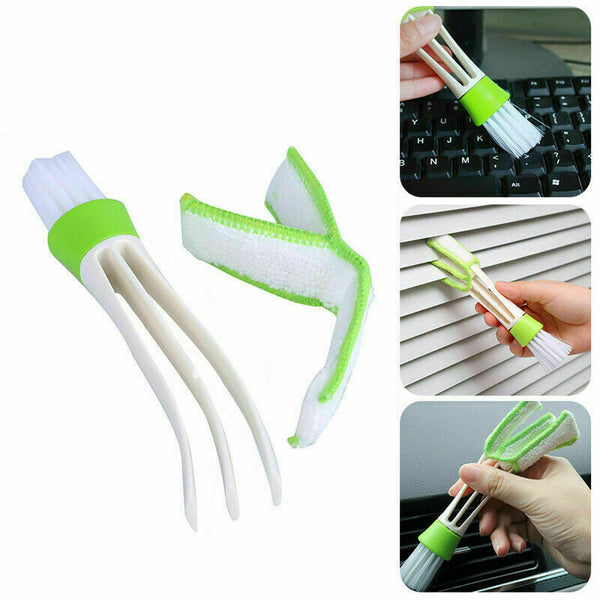 Car Air Conditioner Vent Cleaner Cloth Dusting Blinds N8B1 Brush Cleaning P0S5