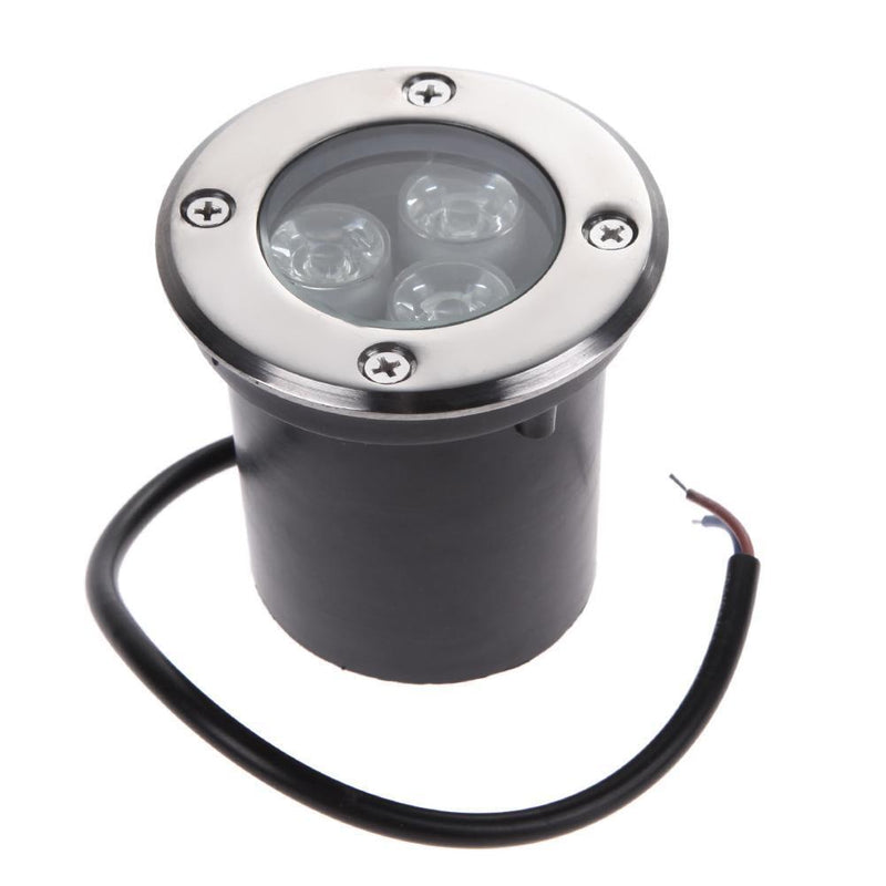3W LED Underground Light IP65 Buried Recessed Floor Outdoor Lamp White  Newly