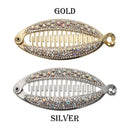 Hair Accessories Women Headwear Crystal Hair Clip Ponytail Hairpin Banana Clip