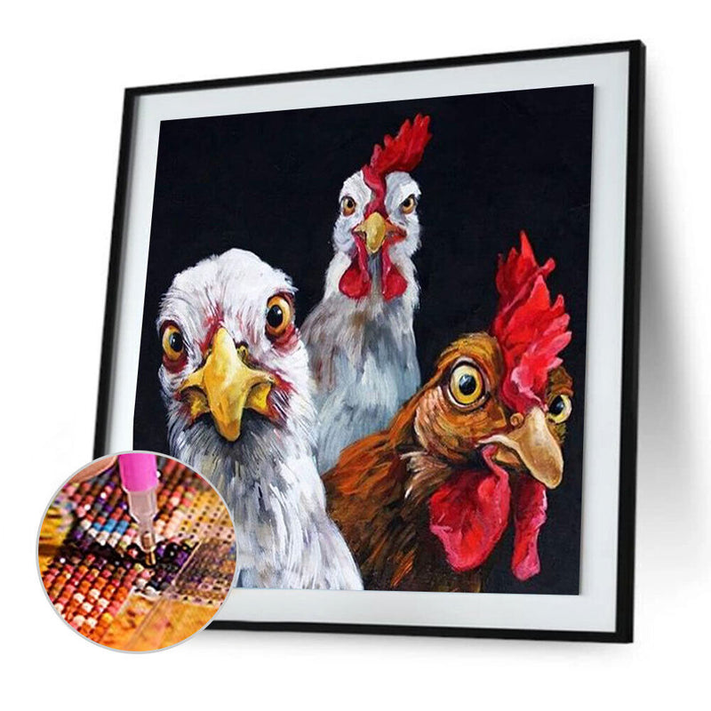 5D DIY Full Drill Diamond Painting Animal Embroidery Mosaic Kits (W551)