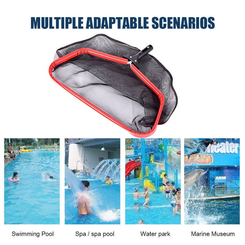 Retractable Swimming Pool Cleaning Net Salvage Nets Skimmer Leaf Catcher