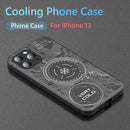 #A Magnetic Coolers Game Accessories Heat Sink Expend Anti-drop Phone Case for H