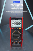 Multimeter With Backlight AC/DC Ammeter Current Voltage Tester 6000 Counts