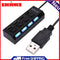 High-Speed 4-Port USB 2.0 Hub Splitter USB Charging Cable Dock Station Fast Charging