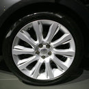 VODOOL 4pcs car chrome rubber tubeless tires tire valve stem cap wheel caps f