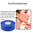 Face Kinesiology Tape Beauty Lift Up Wrinkles Reducer Tape Roll (Dark Blue)