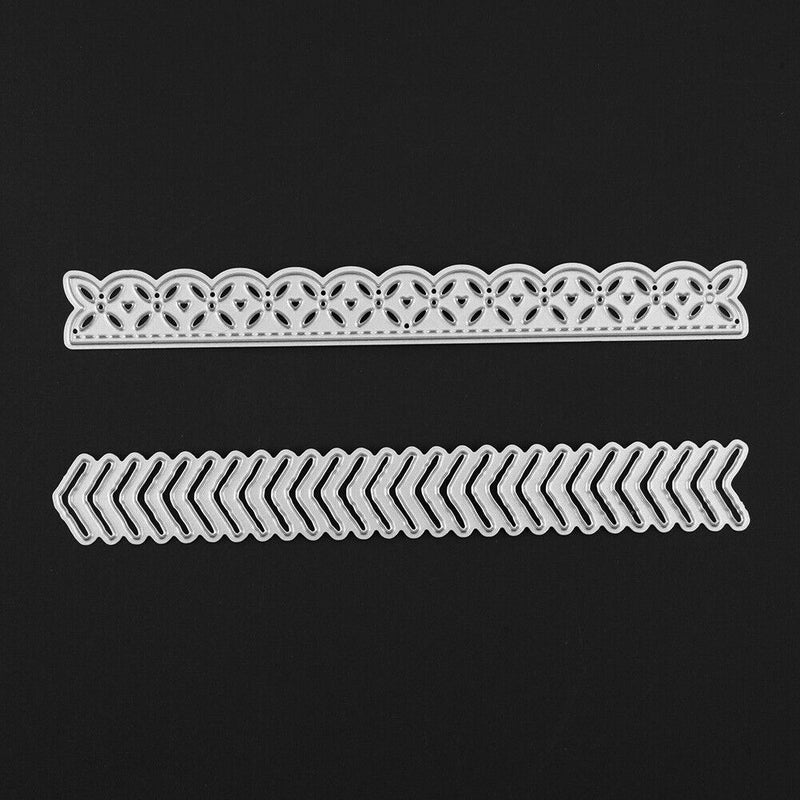 snowvirtuos 2pc lace decorations cutting tools stencils scrapbook embossing