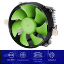 Lanshuo Pure Aluminum PC Case CPU Cooler Fan for X79 X99 2011 (No Light)