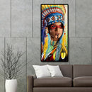 Lady 5D DIY Full Round Diamond Painting Rhinestone Cross Stitch for Modern
