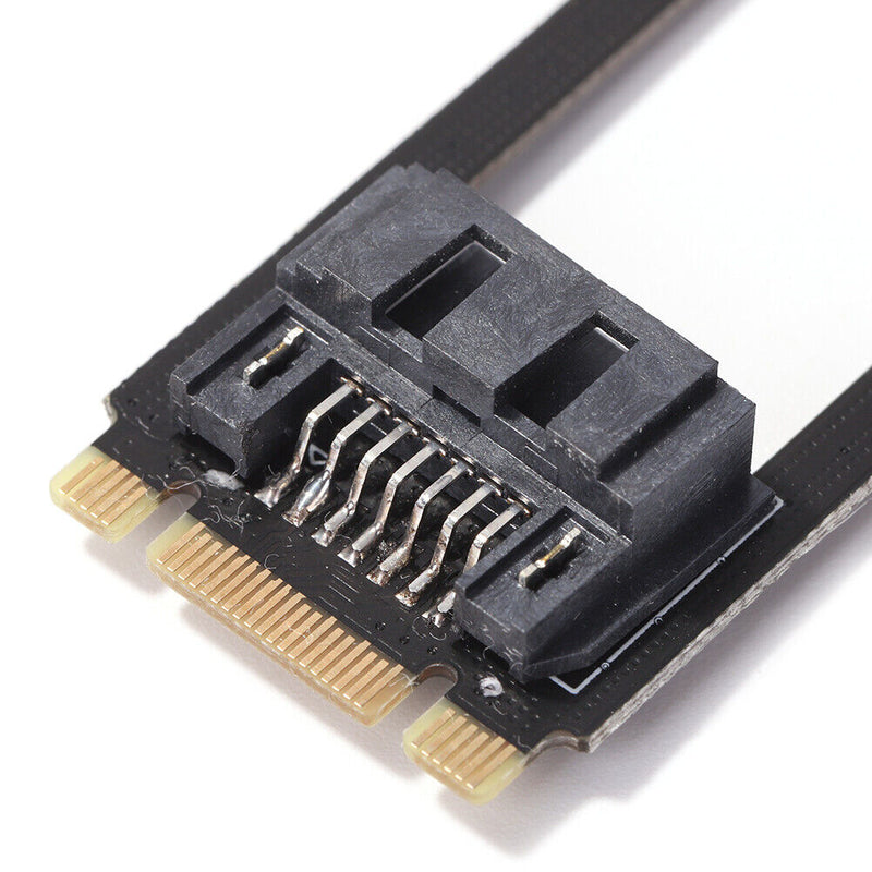 M.2 B-M Key NGFF to SATA3.0 7-Pin Adapter Card for 2242 2260 2280 SDD Connector