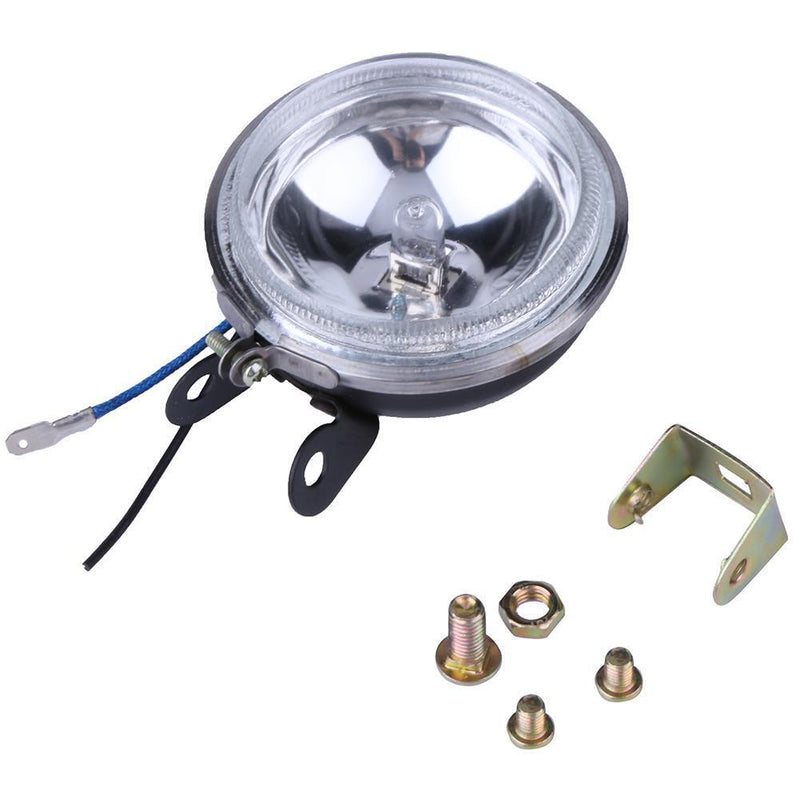 12V55W Car Fog Light working Light 3inch Round Lamp Reversing Light(White) Newly