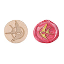 Retro Fire Paint Seal Set Animal Wax Stamp Cards Craft DIY Envelope Decor Tools